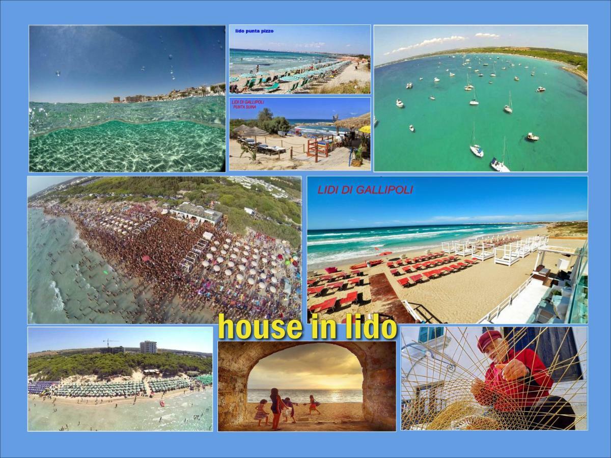 House Lido Villa Gallipoli Bagian luar foto